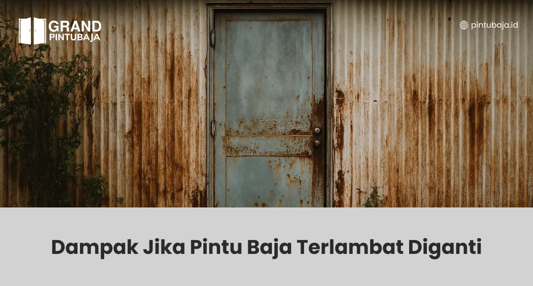 Dampak Jika Pintu Baja Terlambat Diganti