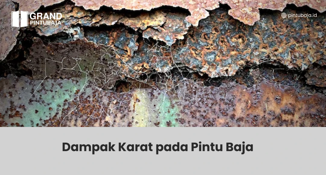 Dampak Karat pada Pintu Baja