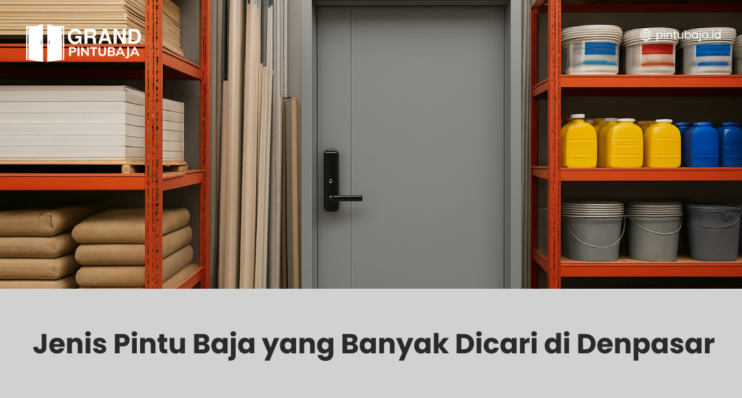 Jenis Pintu Baja yang Banyak Dicari di Denpasar