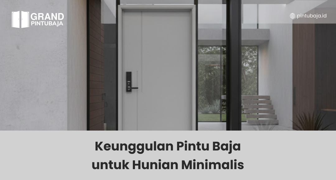 Keunggulan Pintu Baja untuk Hunian Minimalis