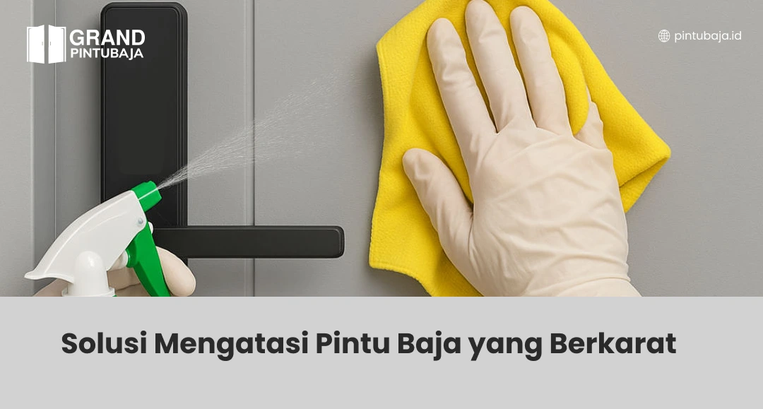 Solusi Mengatasi Pintu Baja yang Berkarat