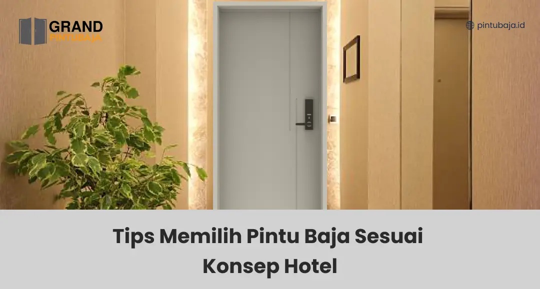 Tips Memilih Pintu Baja Sesuai Konsep Hotel