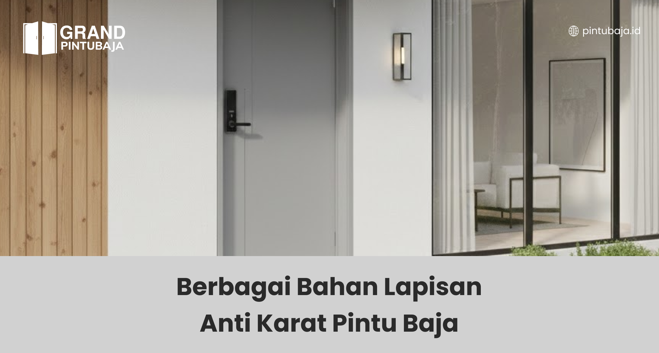 Berbagai Bahan Lapisan Anti Karat Pintu Baja