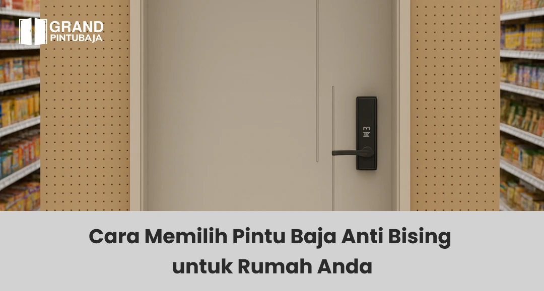 Cara Memilih Pintu Baja Anti Bising Untuk Rumah Anda
