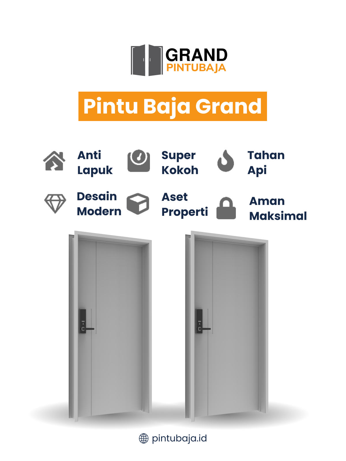 Keunggulan dan Kisaran Harga Pintu Baja Grand