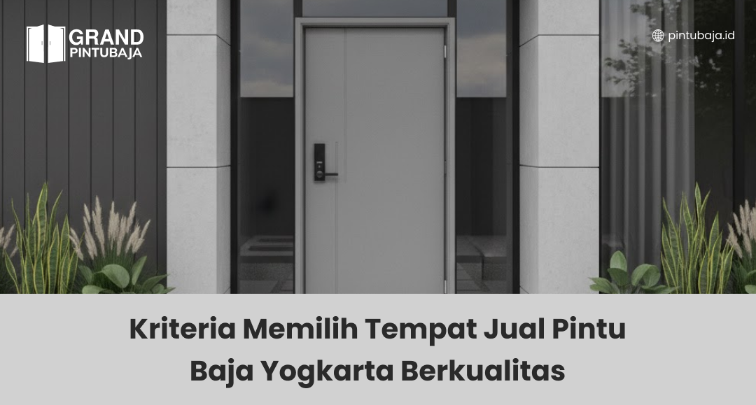 Kriteria Memilih Pintu Baja Berkualitas