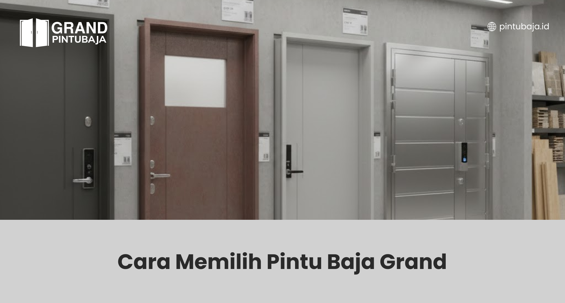 Cara Memilih Pintu Baja Grand