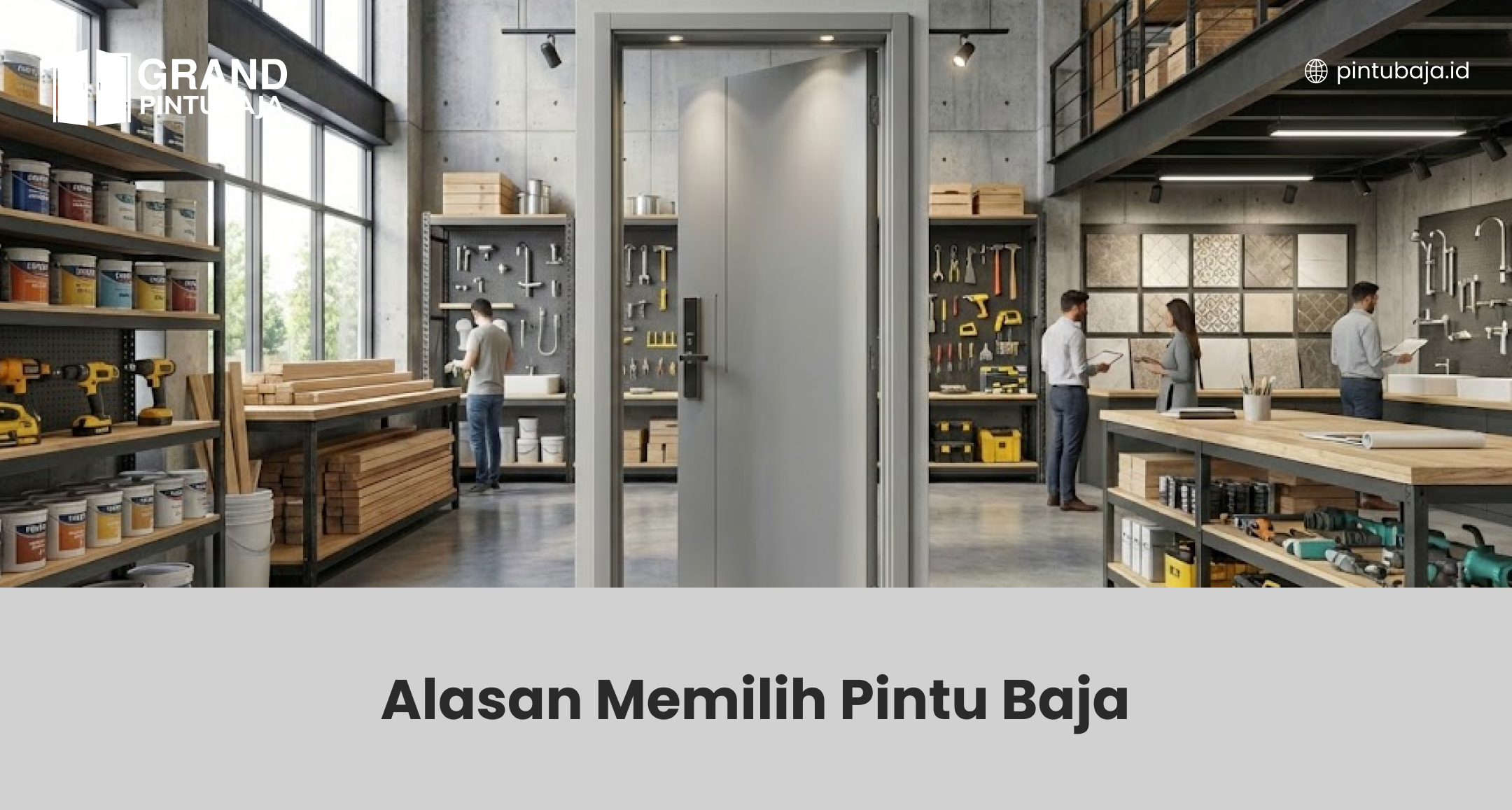 Alasan Memilih Pintu Baja