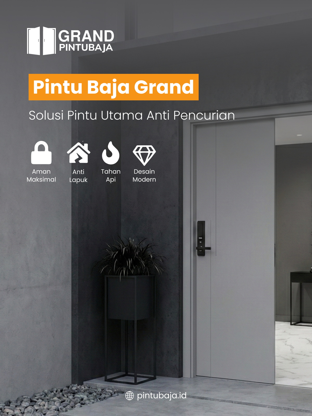 Keunggulan Pintu Baja Merk Grand