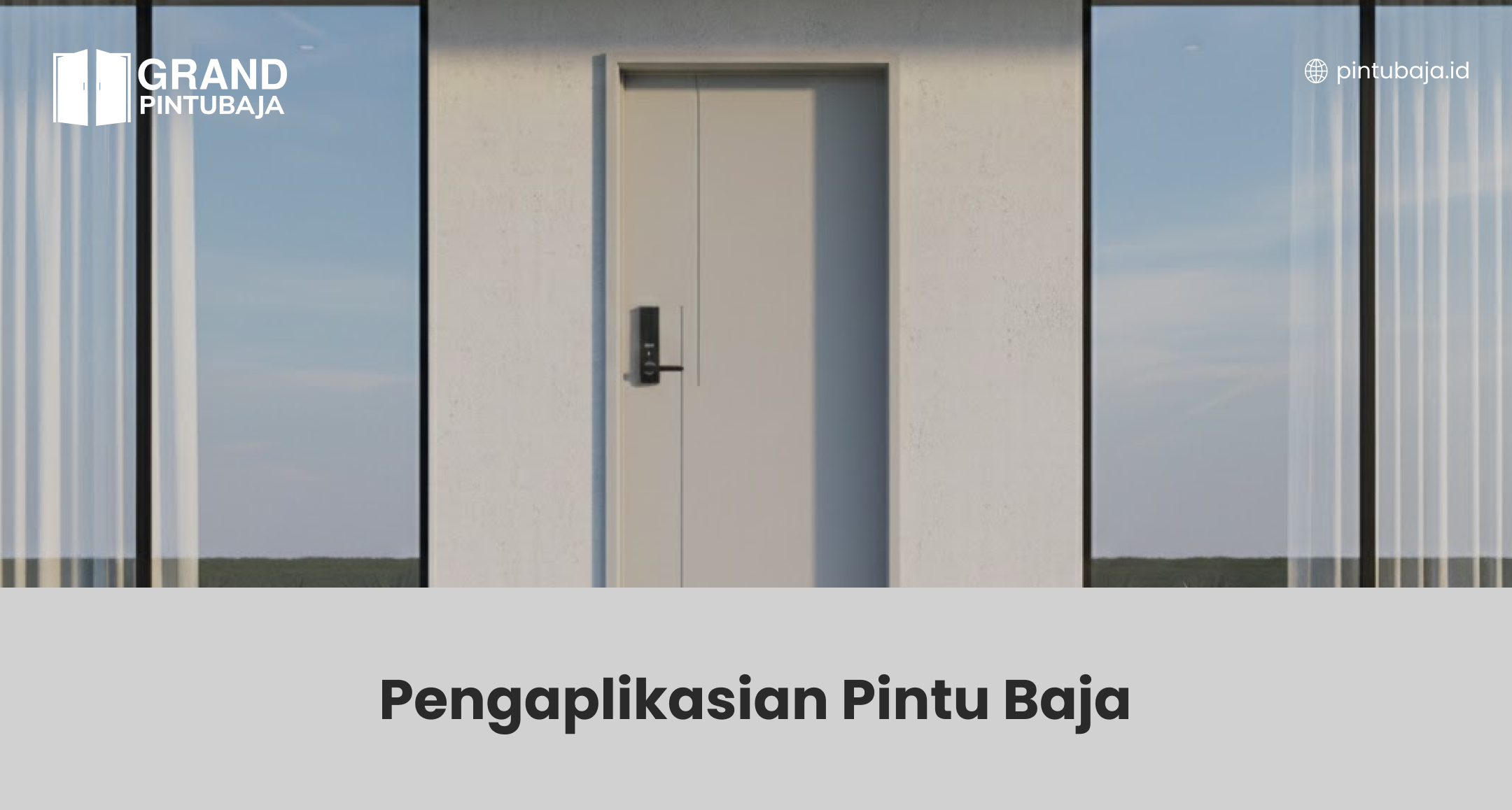 Pengaplikasian Pintu Baja