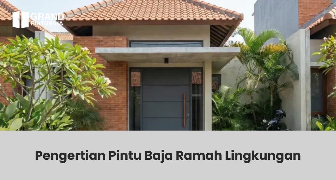 Pengertian Pintu Baja Ramah Lingkungan