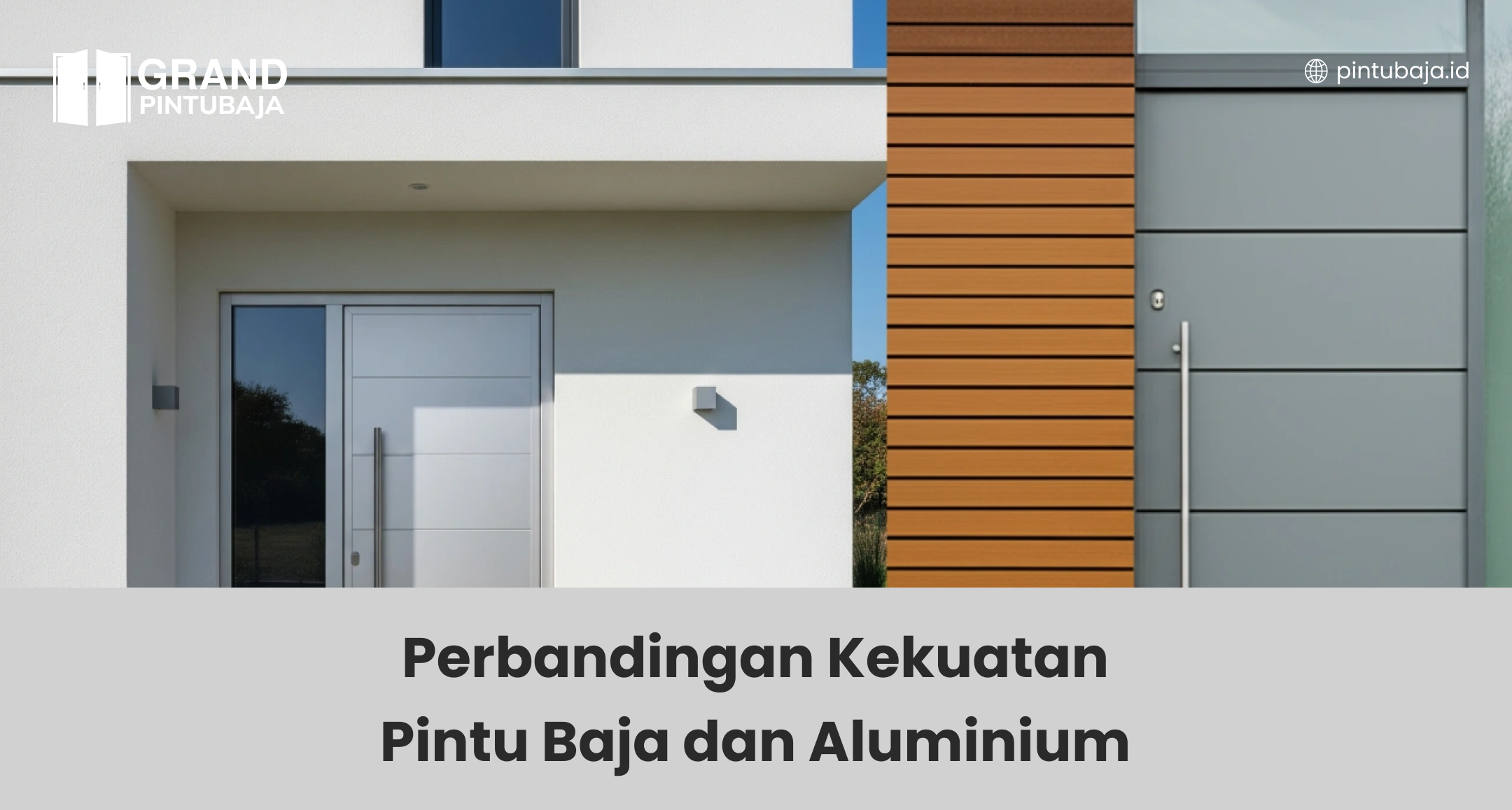 Perbandingan Kekuatan Pintu Baja dan Aluminium