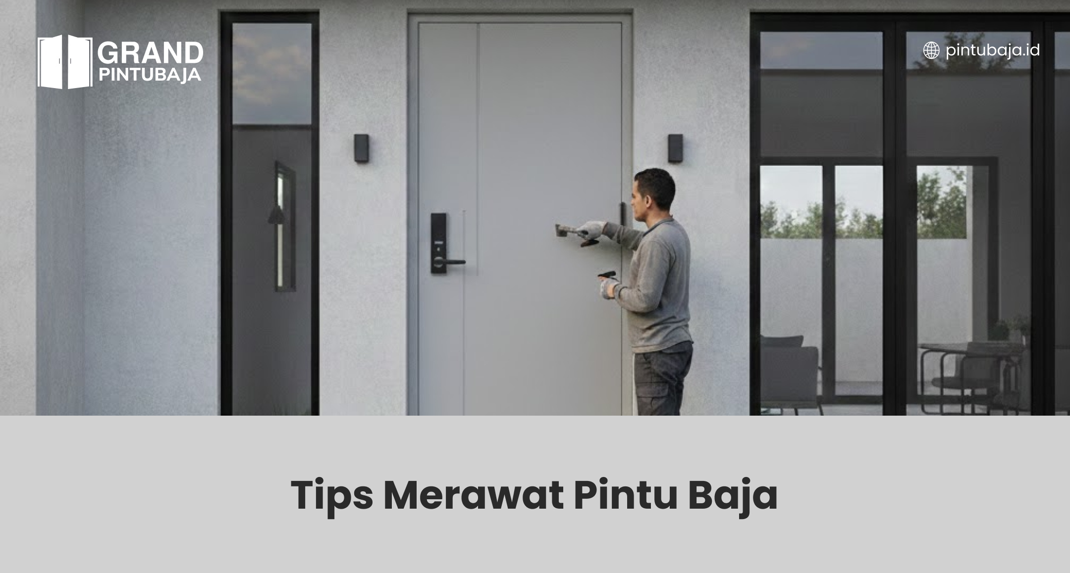Tips Merawat Pintu Baja agar Tetap Tahan Cuaca