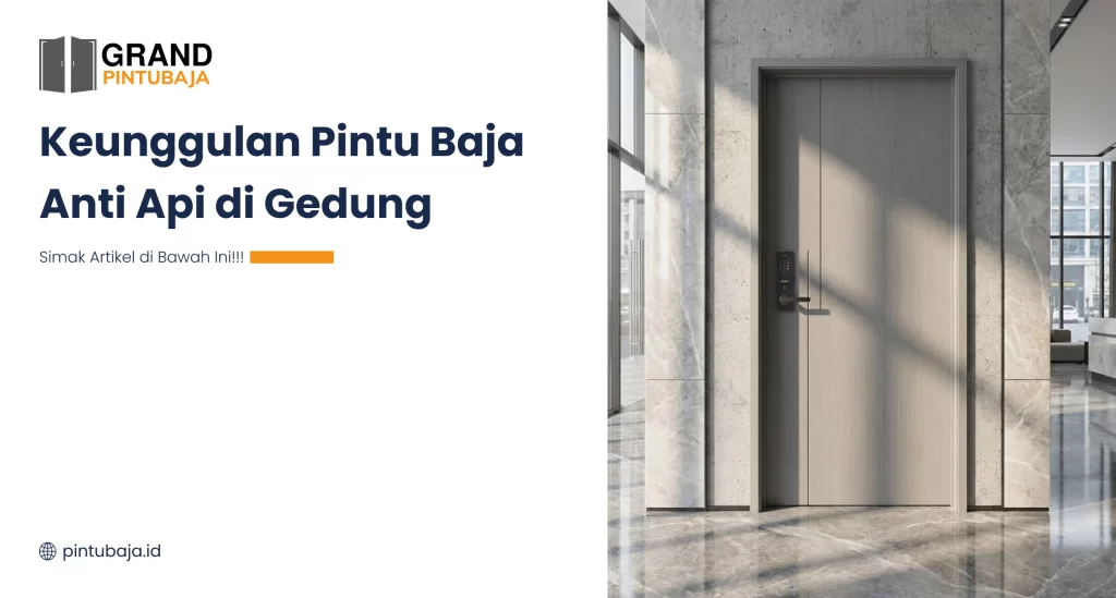 Keunggulan Pintu Baja Anti Api di Gedung