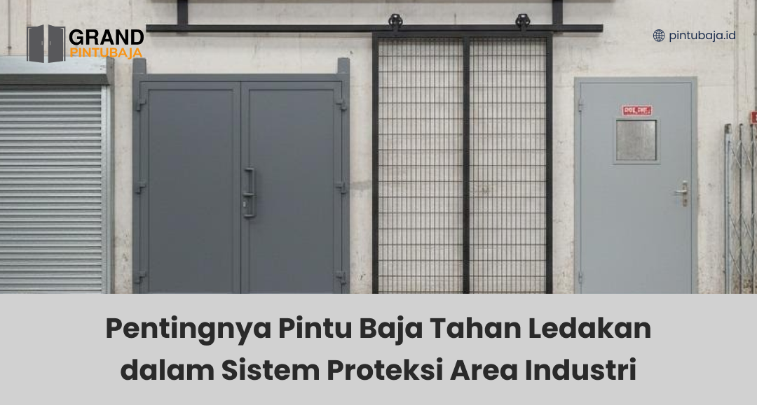 Pentingnya Pintu Baja Tahan Ledakan dalam Sistem Proteksi Area Industri