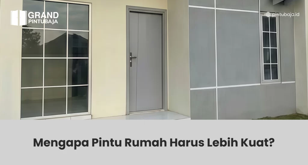 Mengapa Pintu Rumah Harus Lebih Kuat?