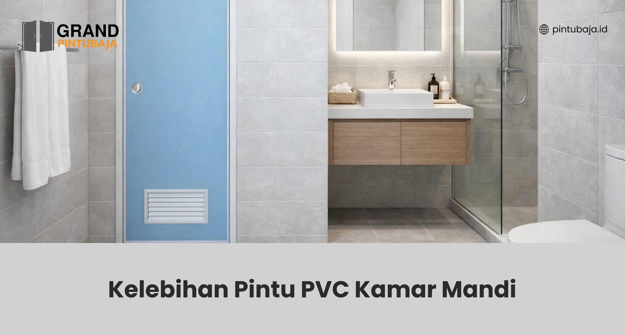 Kelebihan Pintu PVC Kamar Mandi