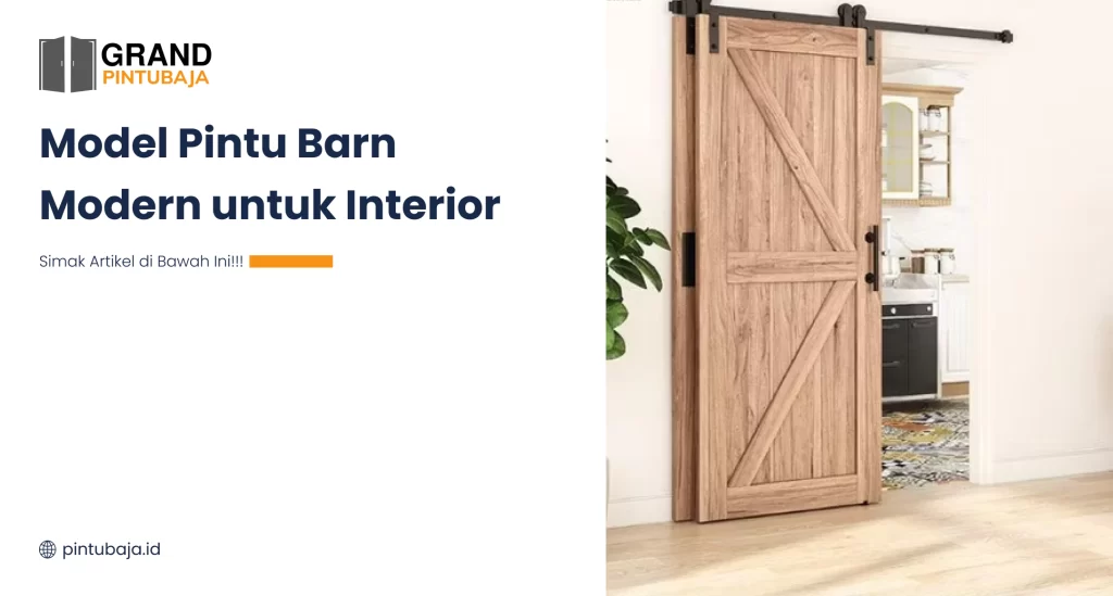 Model Pintu Barn Modern Untuk Interior
