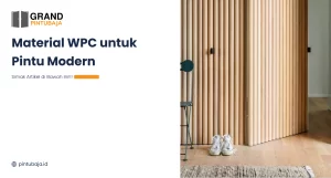 Material WPC Untuk Pintu Modern