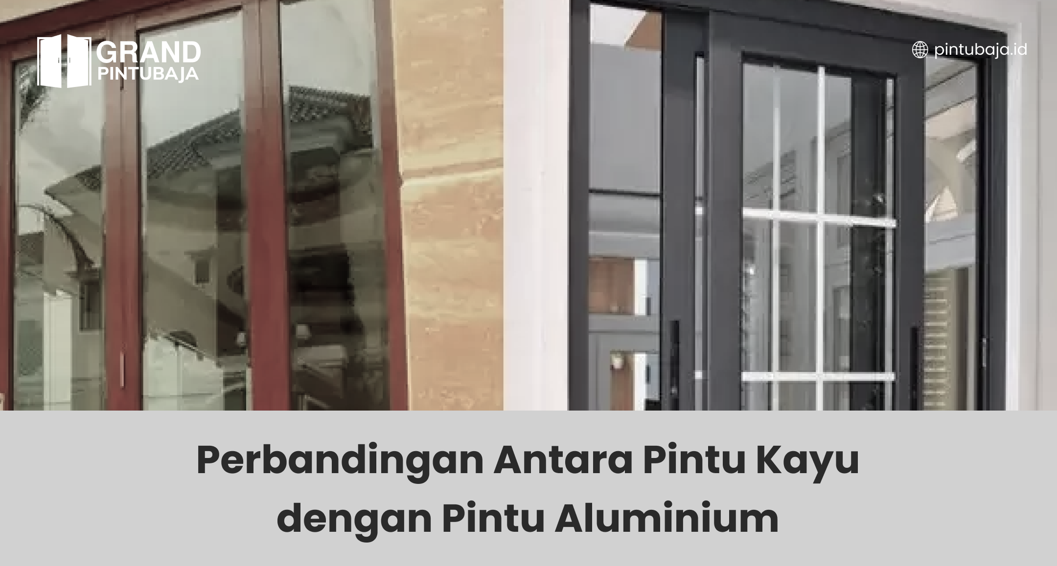 Perbandingan Antara Pintu Kayu dengan Pintu Aluminium