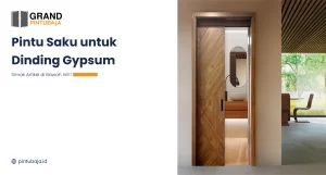 Pintu Saku untuk Dinding Gypsum