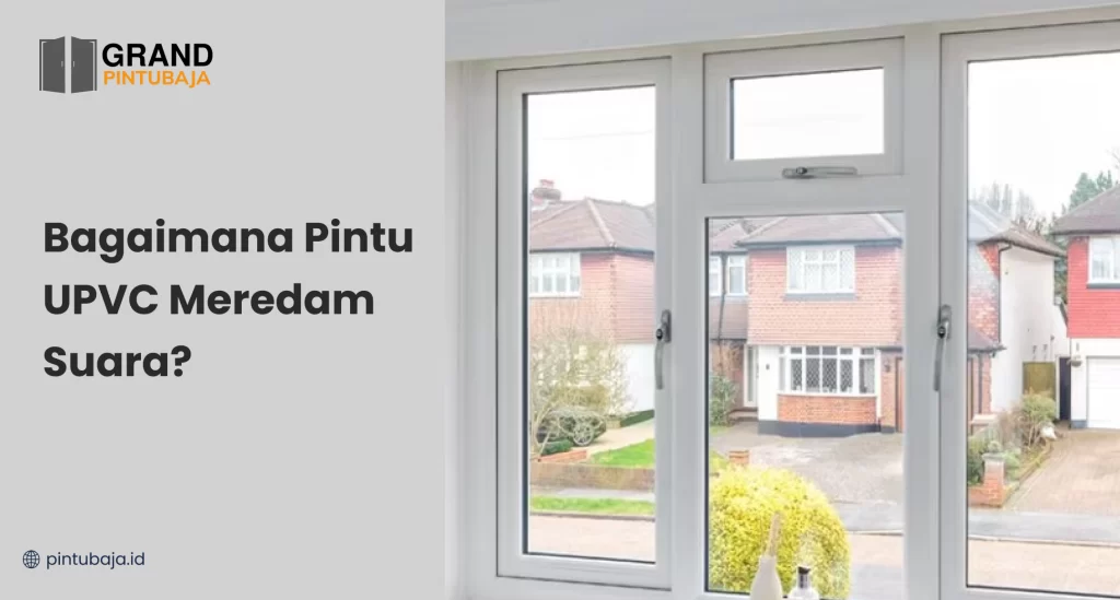 Bagaimana Pintu UPVC Meredam Suara?