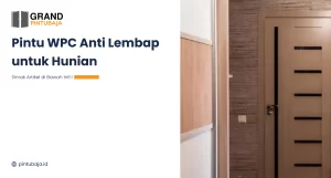 Pintu WPC Anti Lembap untuk Hunian