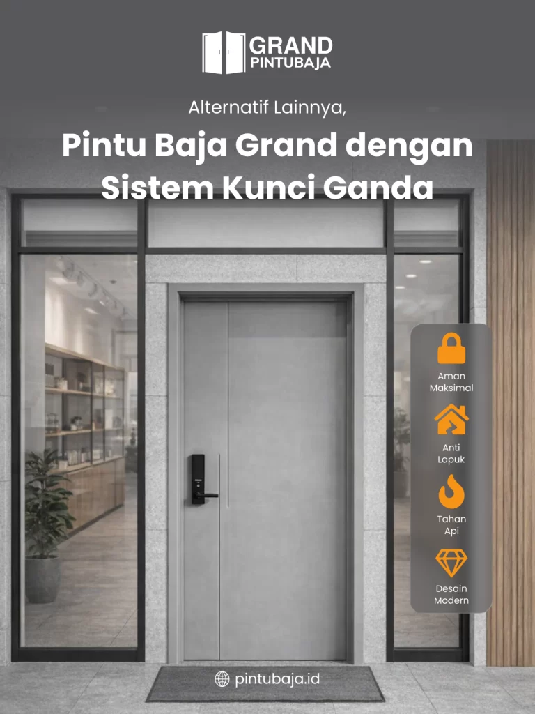 Alternatif Lainnya, Pintu Baja Grand dengan Sistem Kunci Ganda