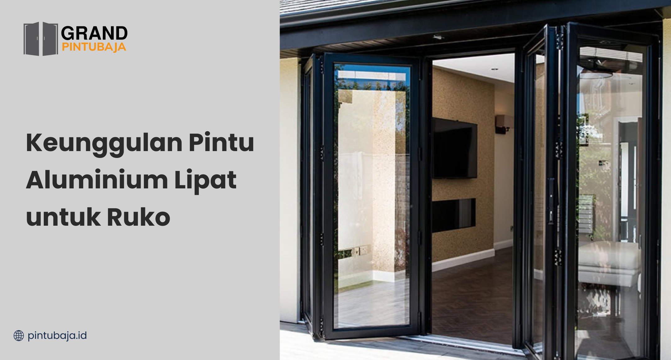 Keunggulan Pintu Aluminium Lipat untuk Ruko