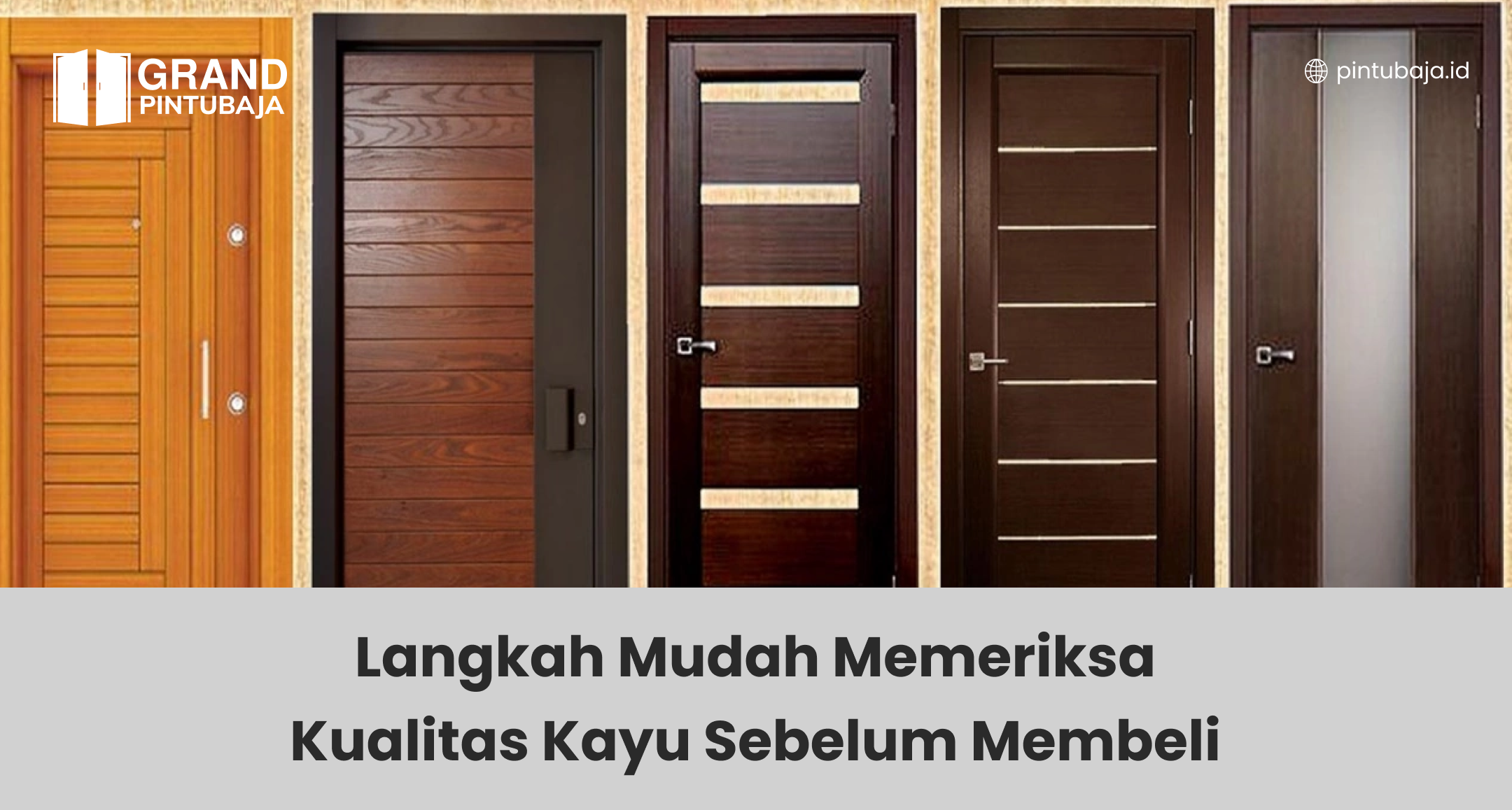 Langkah Mudah Memeriksa Kualitas Kayu Sebelum Membeli