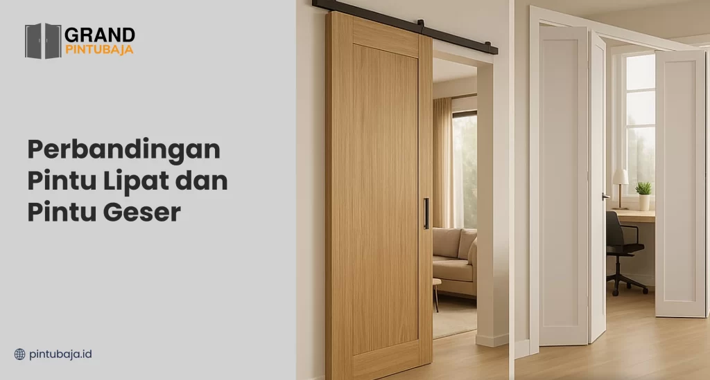 Perbandingan Pintu Lipat dan Pintu Geser
